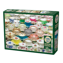 Puzzle - Cobble Hill - Tea Cups 1000Pc