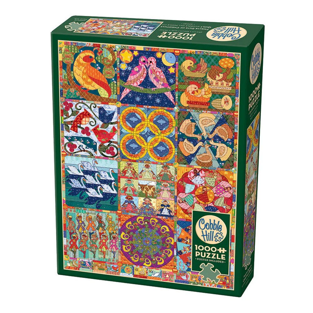 PREORDER Puzzle - Cobble Hill - Twelve Days Of Christmas 1000P