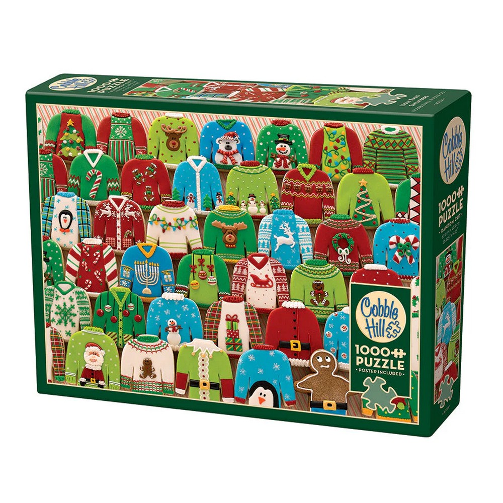 Puzzle - Cobble Hill - Ugly Xmas Sweaters 1000Pc