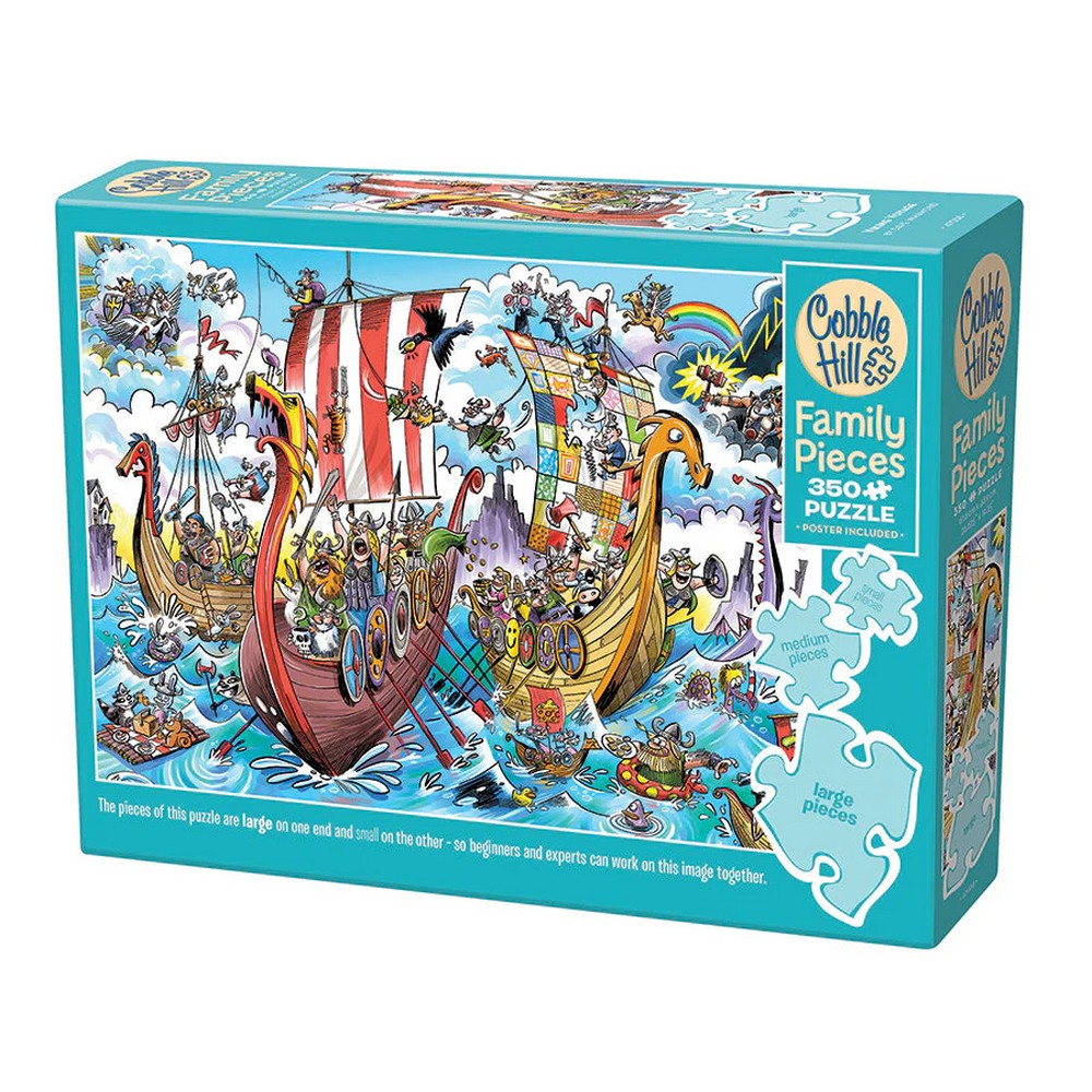 Puzzle - Cobble Hill - Viking Voyage 350Pcs Family