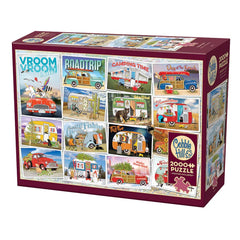 Puzzle - Cobble Hill - Vroom Vroom 2000Pc