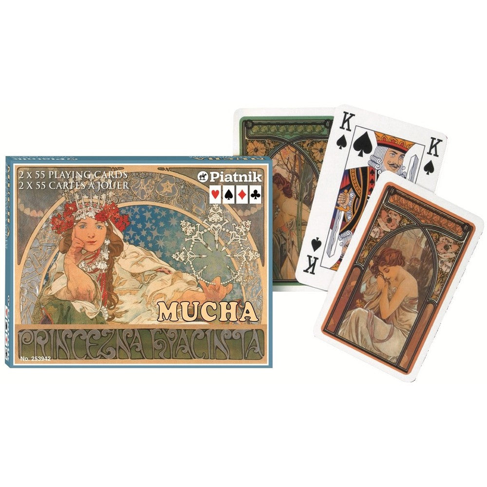 Mucha Hyacinta Bridge Dbl Deck
