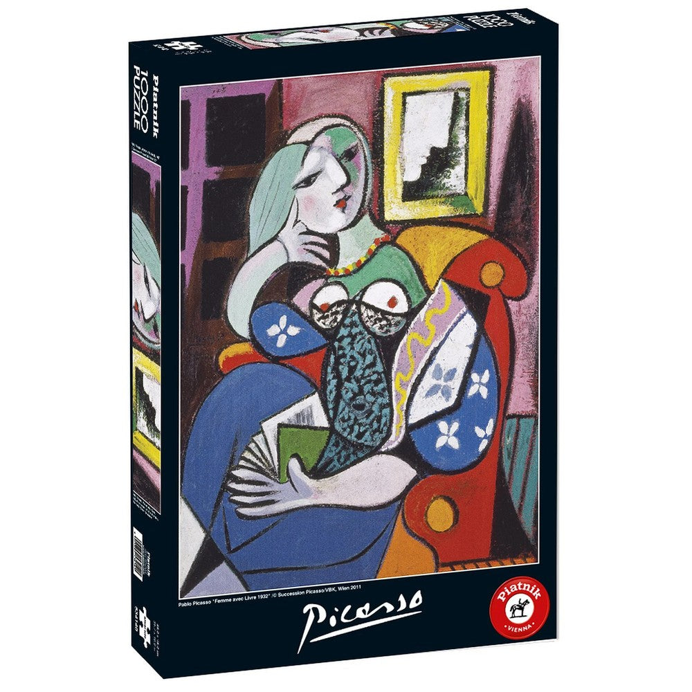 Puzzle - Piatnik - Picasso; Lady With Book 1000Pc