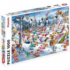 Puzzle - Piatnik - Ruyer; Holiday Skiing 1000Pc