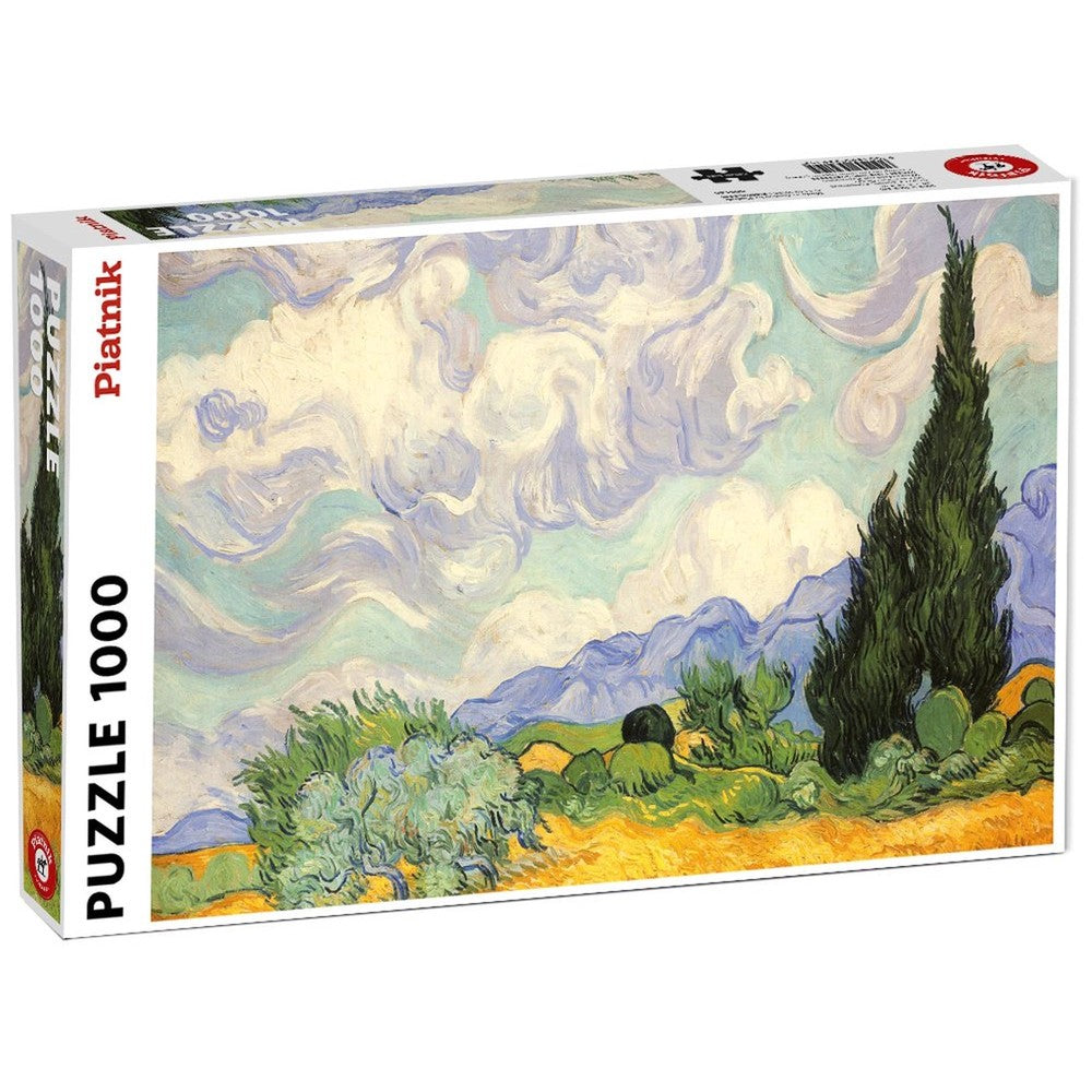 Puzzle - Piatnik - Van Gogh; Wheat Field 1000 Pia