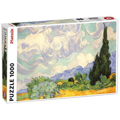Puzzle - Piatnik - Van Gogh; Wheat Field 1000 Pia