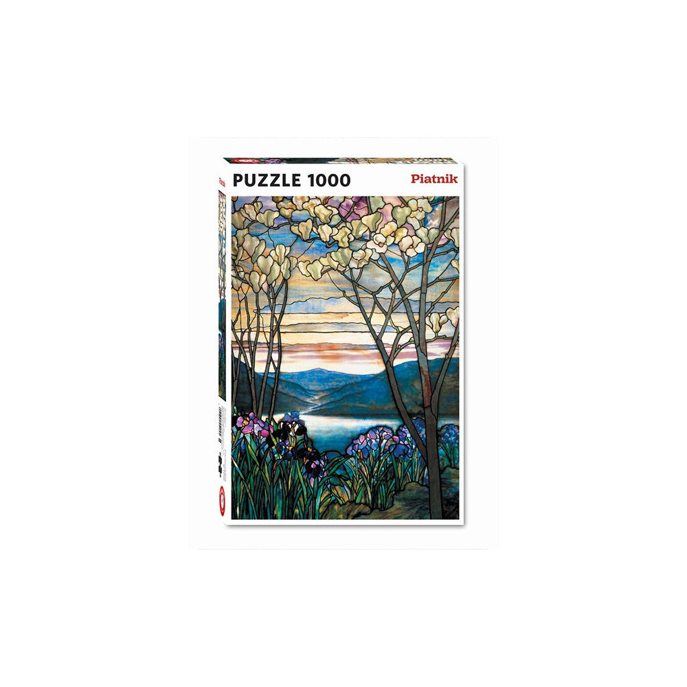 PREORDER Puzzle - Piatnik - Tiffany Magnolia And Iris 1000