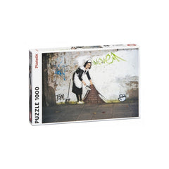Puzzle - Piatnik - Bansky; The Maid 1000Pc