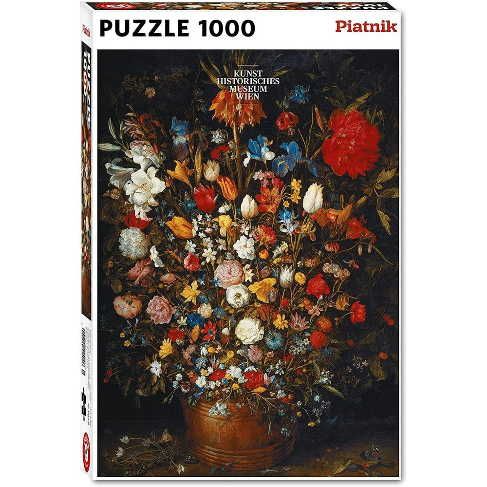 PREORDER Puzzle - Piatnik - Brueghel;Flowers In Wood Vase