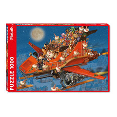 Puzzle - Piatnik - Ruyer; Christmas Jet 1000Pc