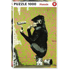 Puzzle - Piatnik - Bansky; Roller Chimp 1000Pc