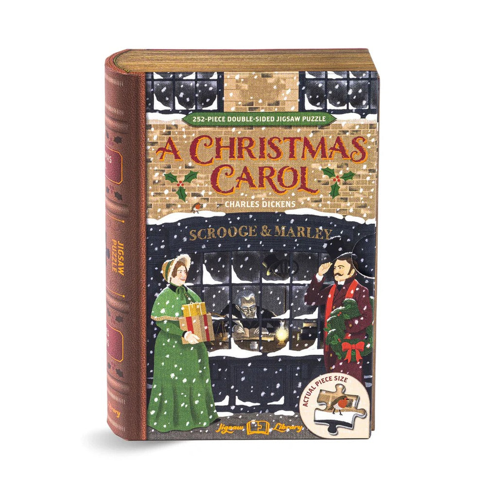 PREORDER Puzzle - Professor Puzzle - Christmas Carol 252P Dbl;Sided