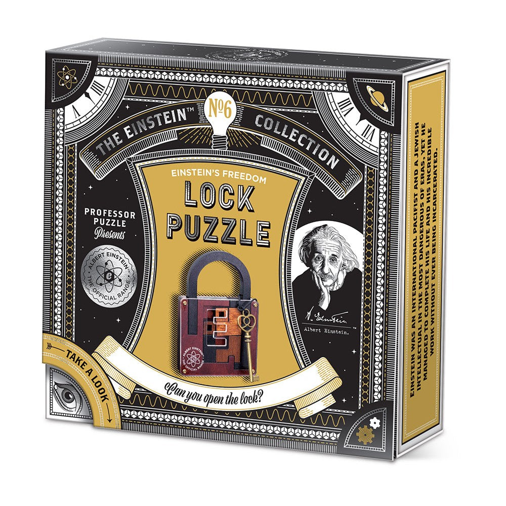 Puzzle - Professor Puzzle - Einsteins Lock Puzzle