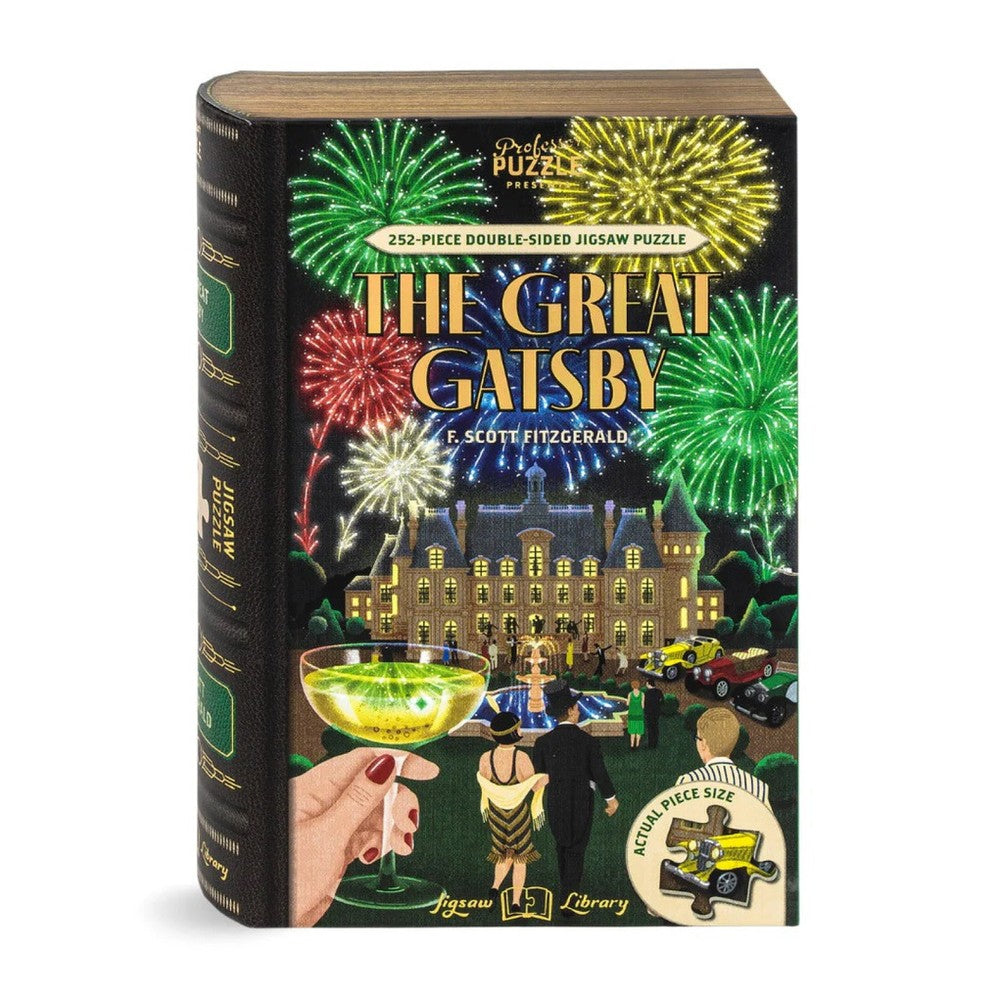 PREORDER Puzzle - Professor Puzzle - Great Gatsby 252Pc Dbl;Sided