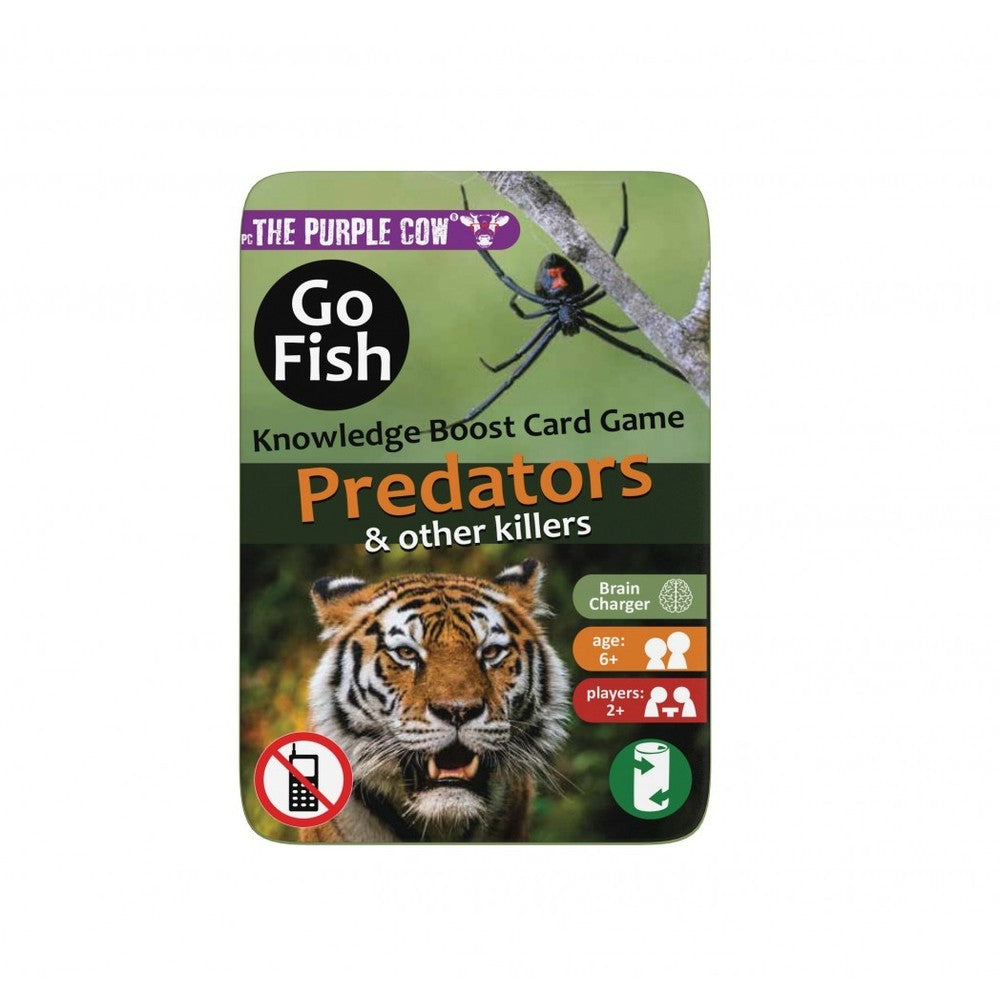 Go Fish Predators; Magnet;Tin