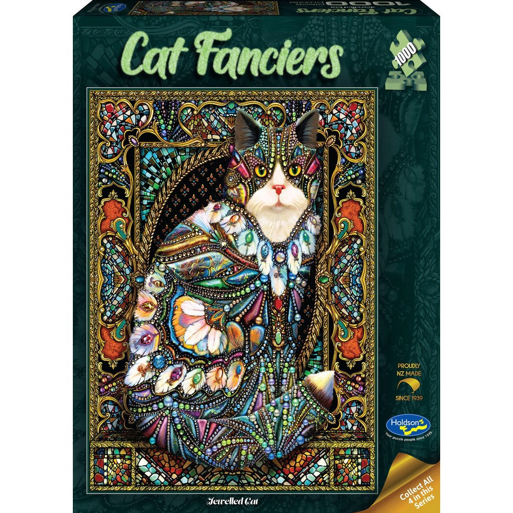 Puzzle - Holdson - Cat Fanciers Jewelled Cat 1000