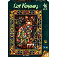 Puzzle - Holdson - Cat Fanciers Tapestry Cat 1000