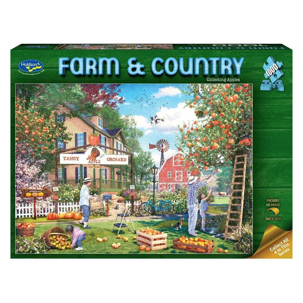 PREORDER Puzzle - Holdson - Farm & Country Apples 1000Pc