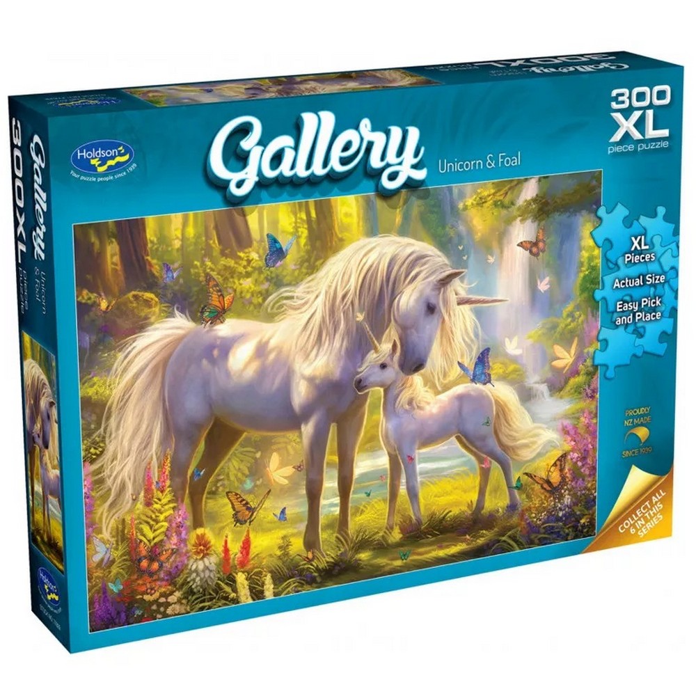 PREORDER Puzzle - Holdson - Gallery 11 Unicorn & Foal 300P