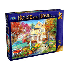 Puzzle - Holdson - House & Home Autumn Town 1000P