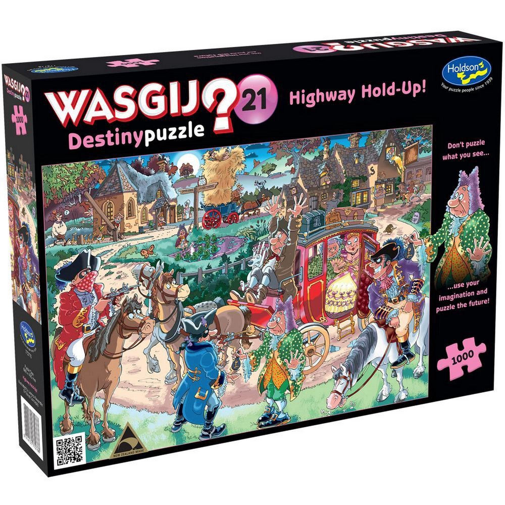 PREORDER Puzzle - Holdson - Wasgij? Destiny 21 Holdup 1000