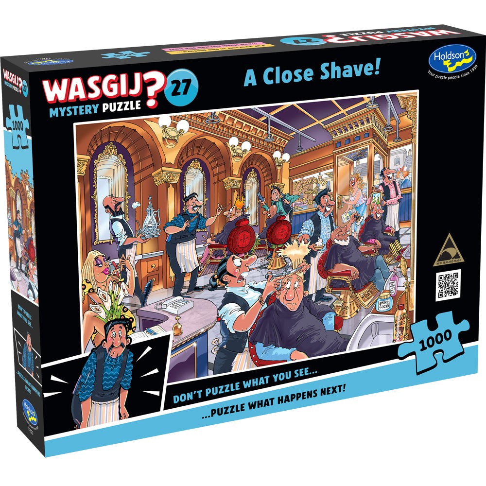 Puzzle - Holdson - Wasgij  Mystery 27 Close Shave