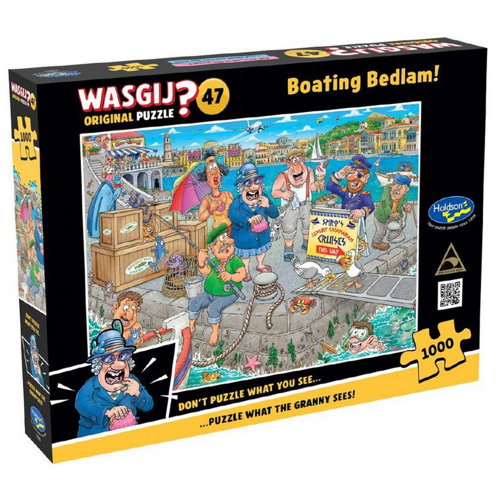 Puzzle - Holdson - Wasgij Original 47 Boatbedlam