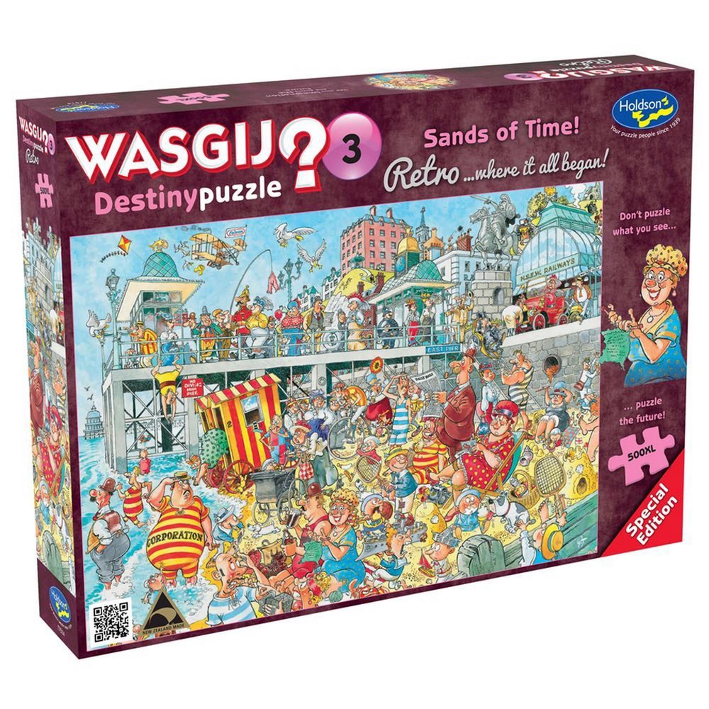 PREORDER Puzzle - Holdson - Wasgij? Retro Dest;#3 500Pcxl
