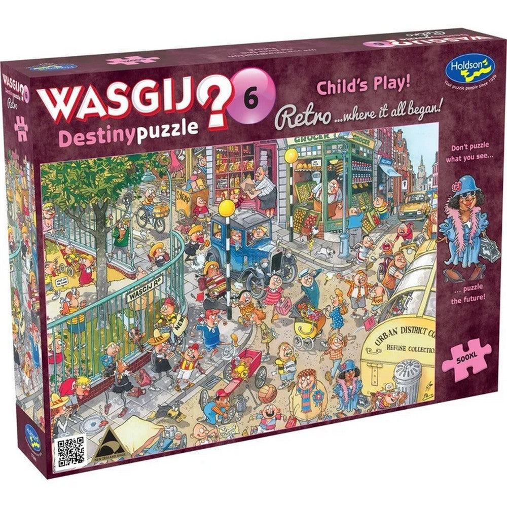 Puzzle - Holdson - Wasgij Retro Destiny 6 500Pxl