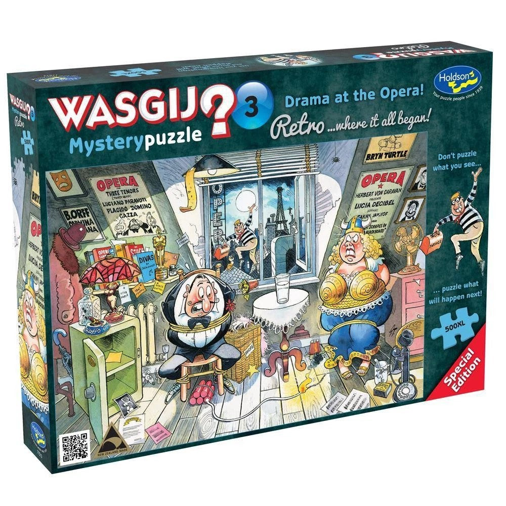 PREORDER Puzzle - Holdson - Wasgij? Retro Myst;#3 500Pcxl