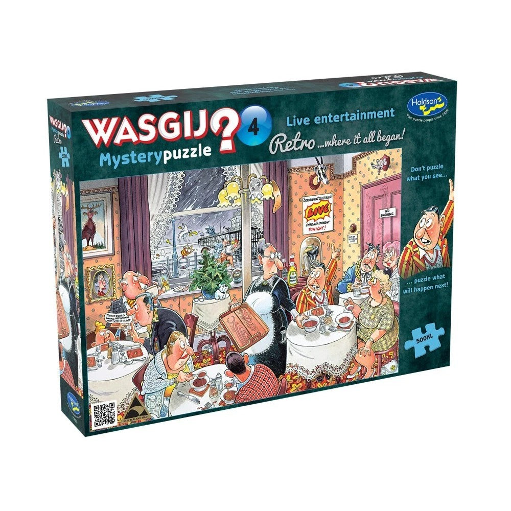 PREORDER Puzzle - Holdson - Wasgij? Retro Mystery 4 500Xl