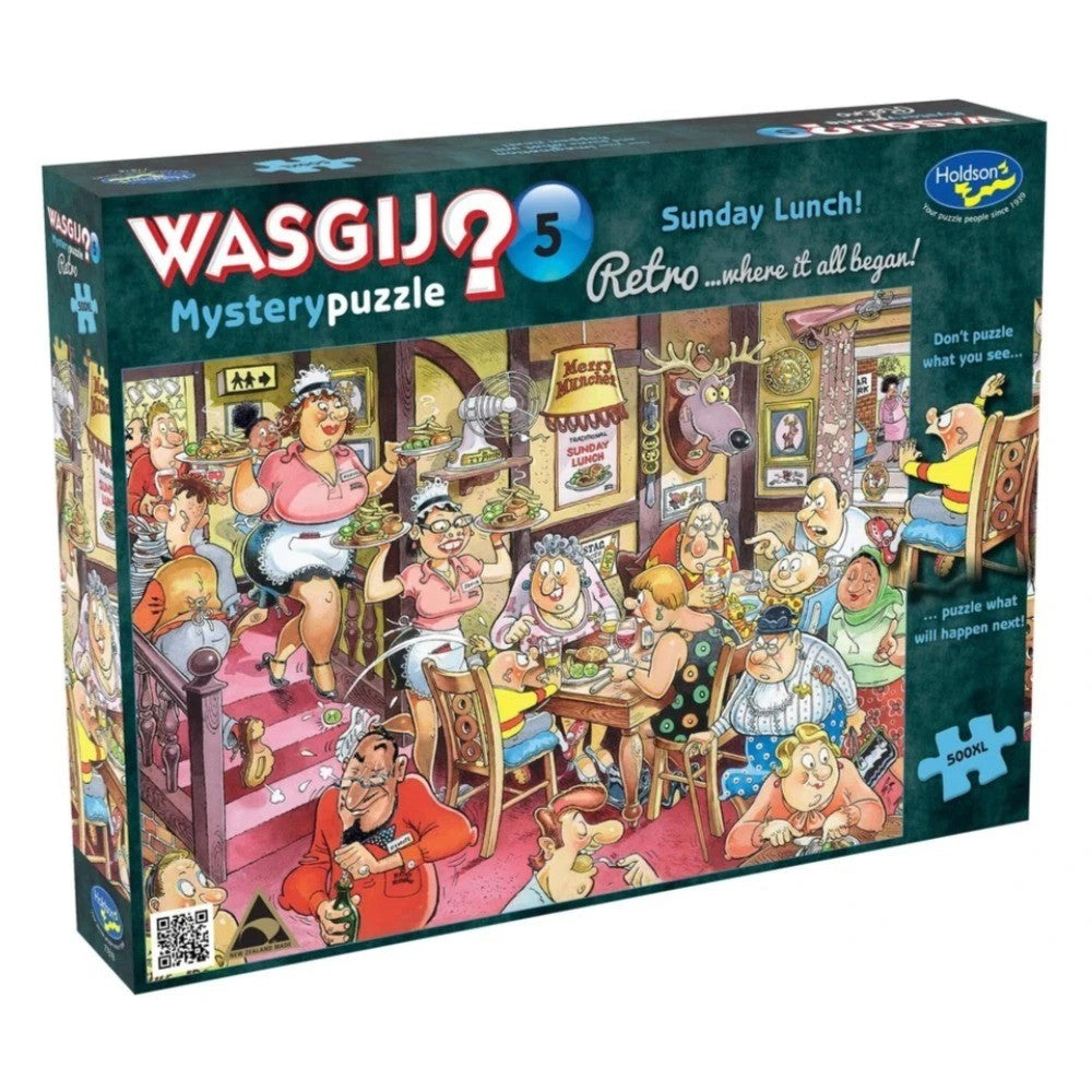 PREORDER Puzzle - Holdson - Wasgij? Retro Mystery 5 500Xlp