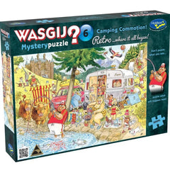 Puzzle - Holdson - Wasgij Retro Mystery 6 500Pxl