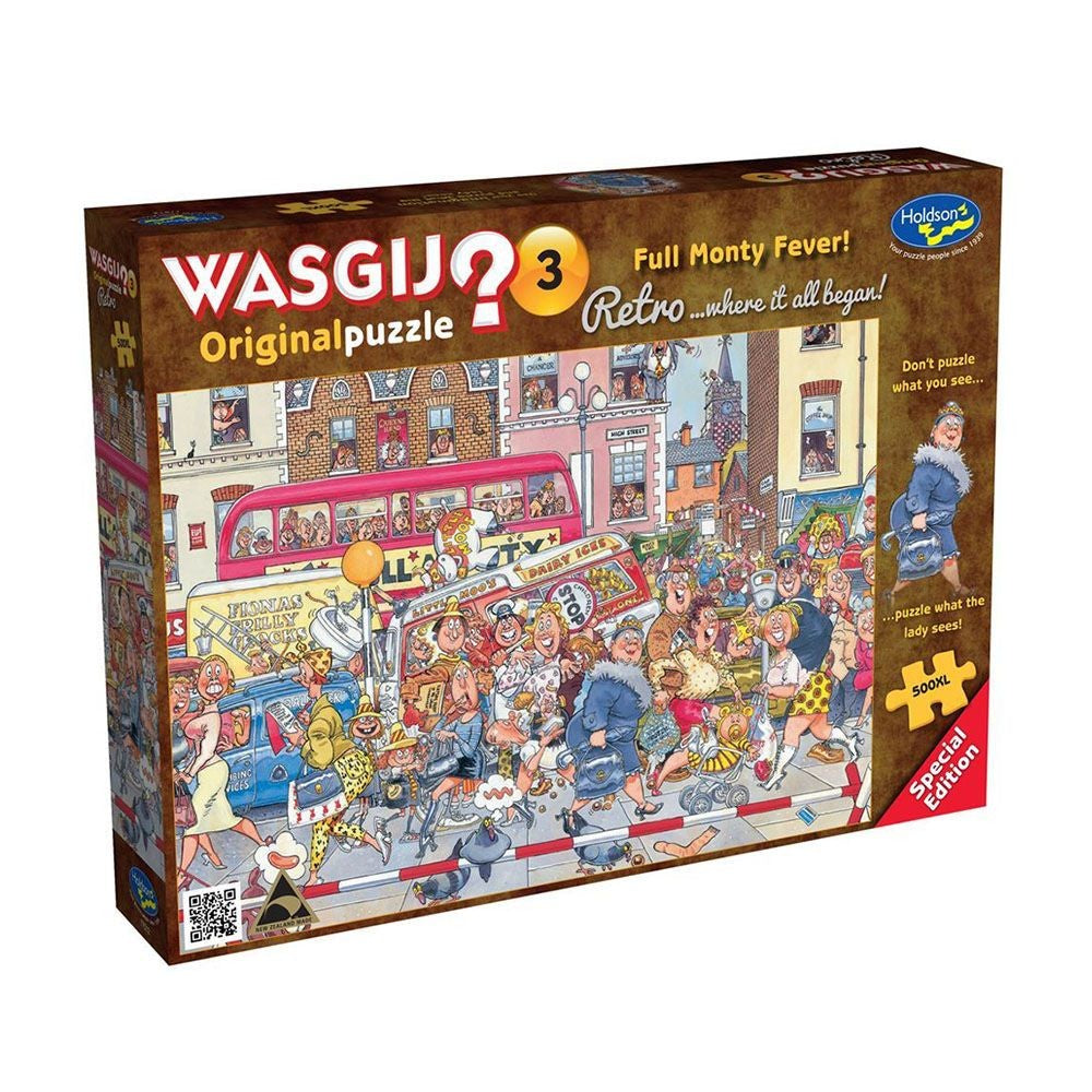 PREORDER Puzzle - Holdson - Wasgij? Retro Orig;#3 500Pcxl