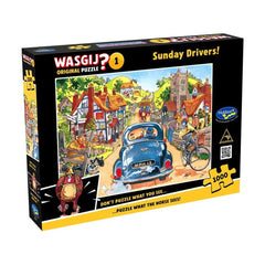 Puzzle - Holdson - Wasgij Retro#1 Sundaydr;1000P