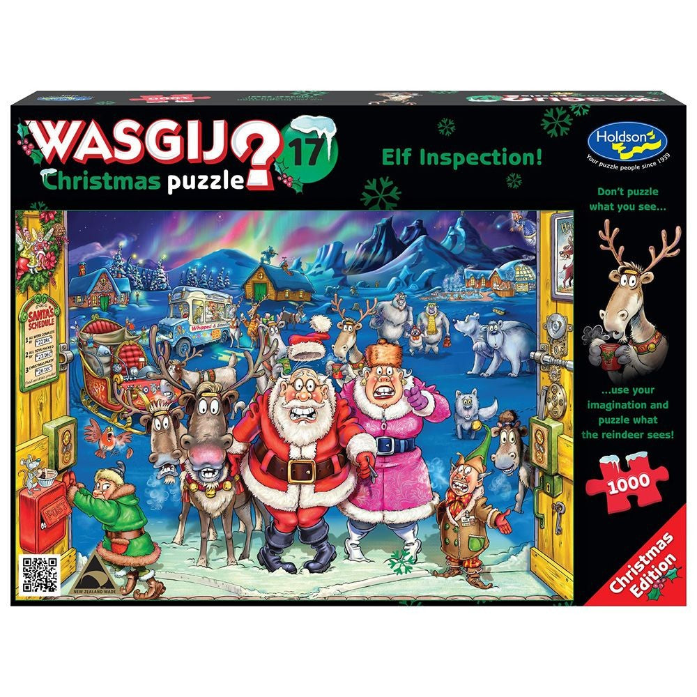 Puzzle - Holdson - Wasgij? Xmas 17 Elf Inspection