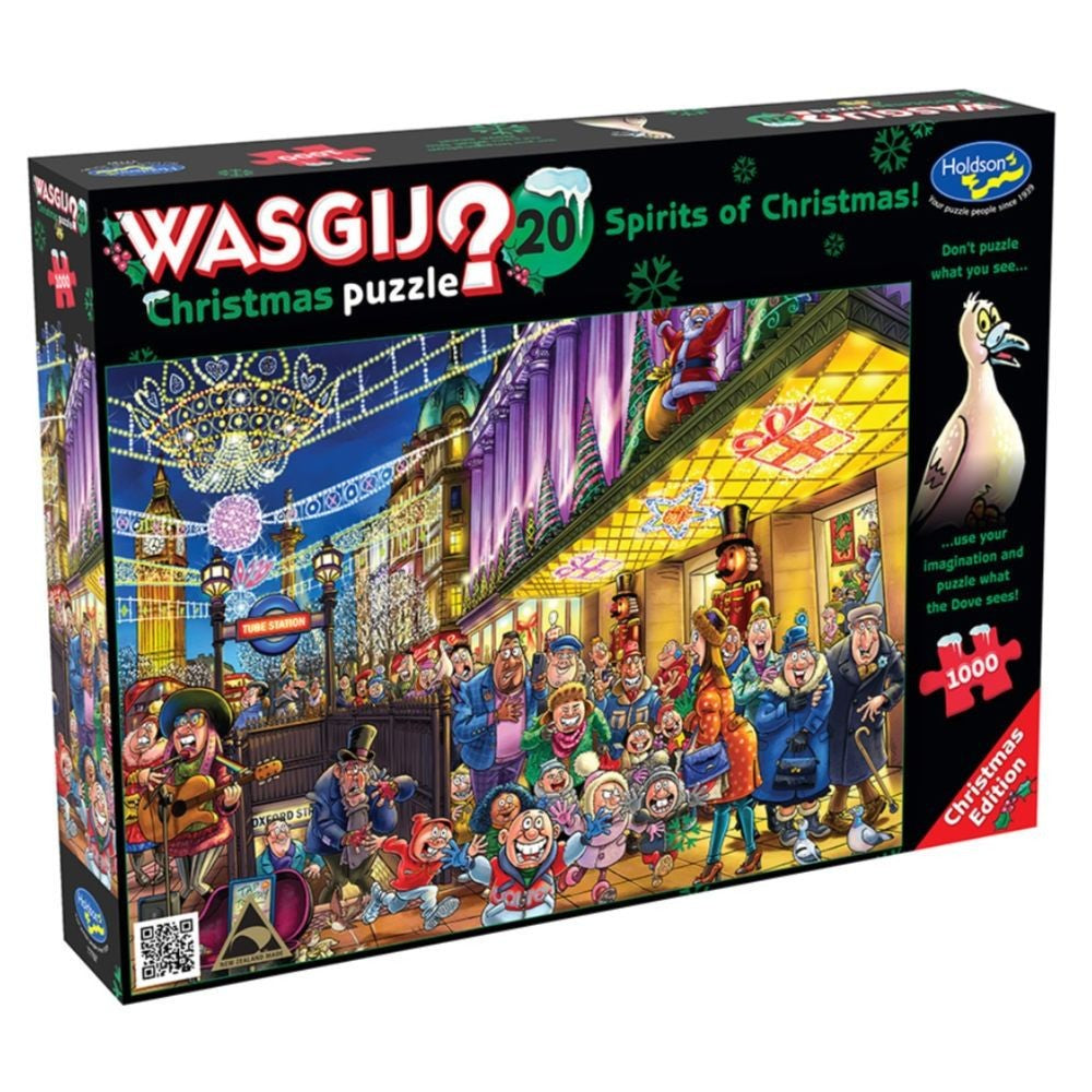PREORDER Puzzle - Holdson - Wasgij? Xmas 20 Spirits O/Xmas