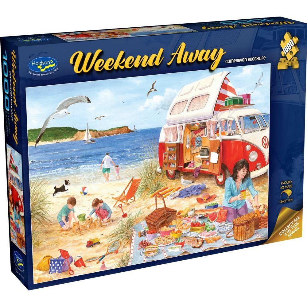 PREORDER Puzzle - Holdson - Weekend Away Campervan Beach