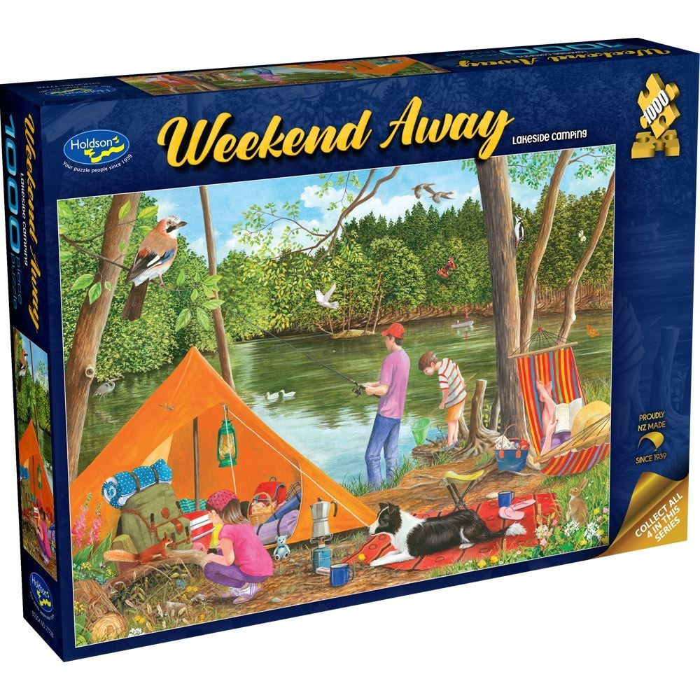 PREORDER Puzzle - Holdson - Weekend Away Lakeside 1000Pc