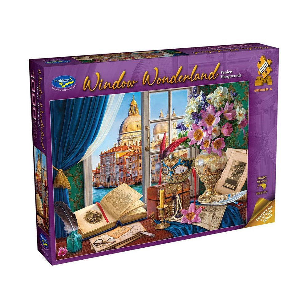Puzzle - Holdson - Window Wonderland Venice 1000P