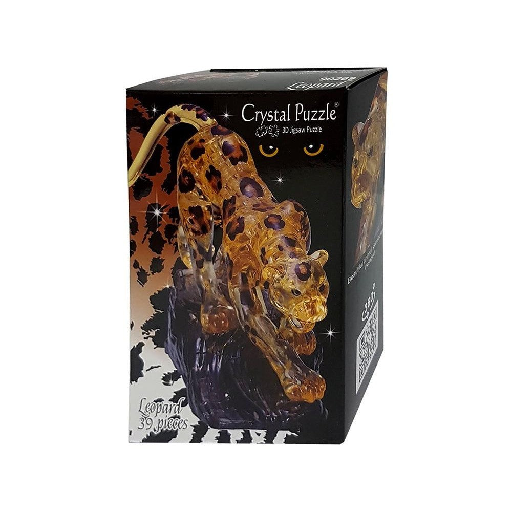 PREORDER Puzzle - 3D Leopard Crystal Puzzle