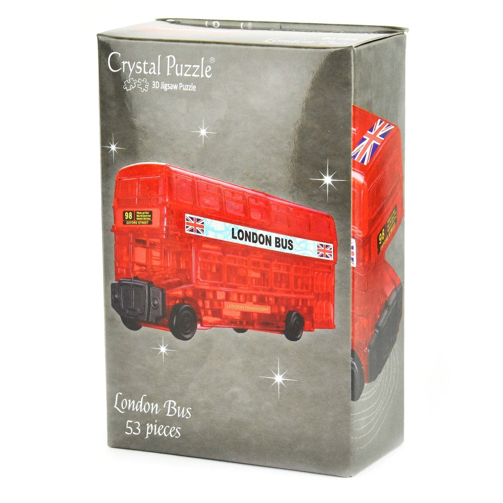 Puzzle - 3D London Bus Crystal Puzzle