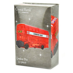 Puzzle - 3D London Bus Crystal Puzzle