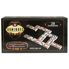 Dominoes D6 Coloured Dots