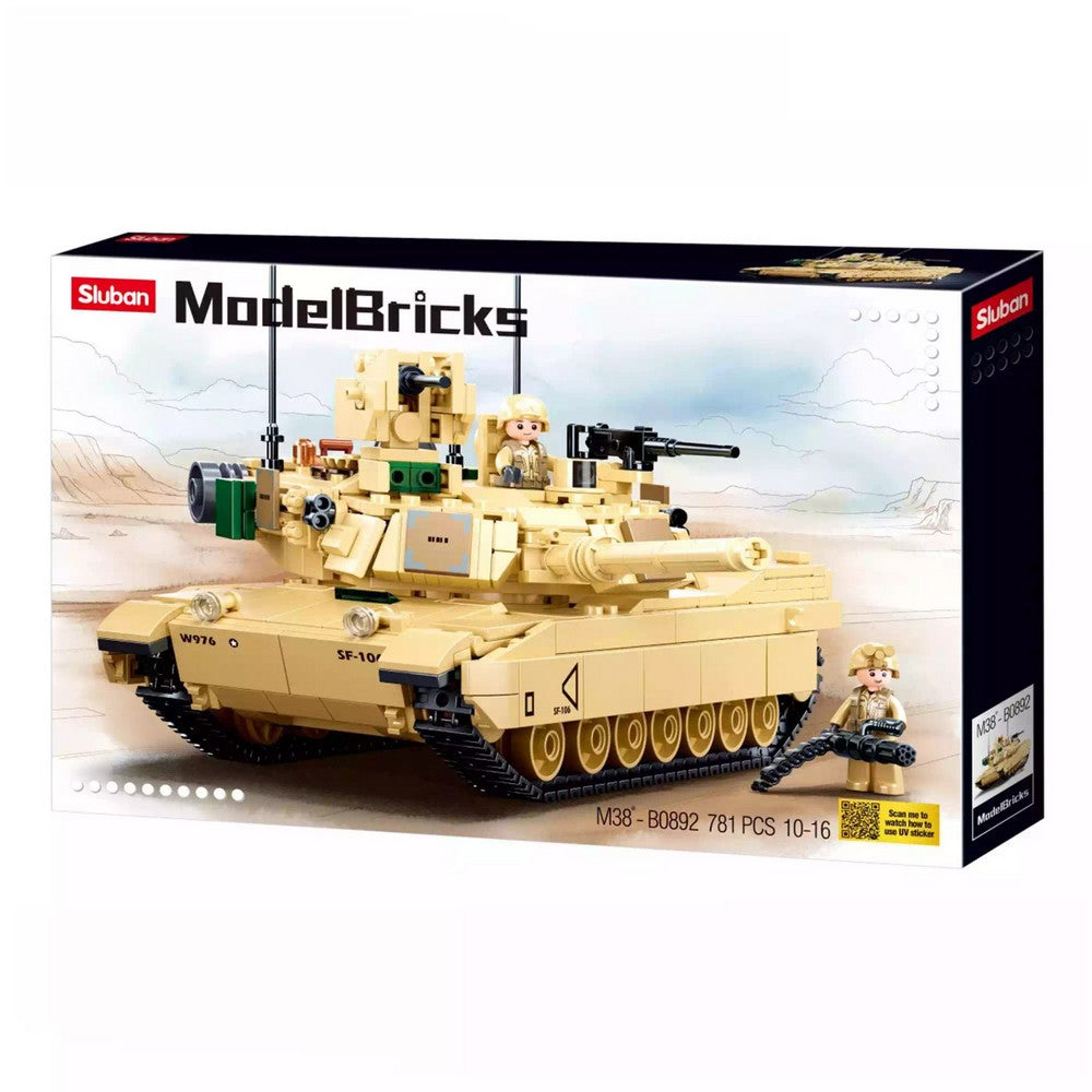 PREORDER M1A2 V2 Abrams Mbt 781Pcs