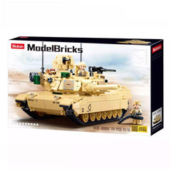 PREORDER M1A2 V2 Abrams Mbt 781Pcs