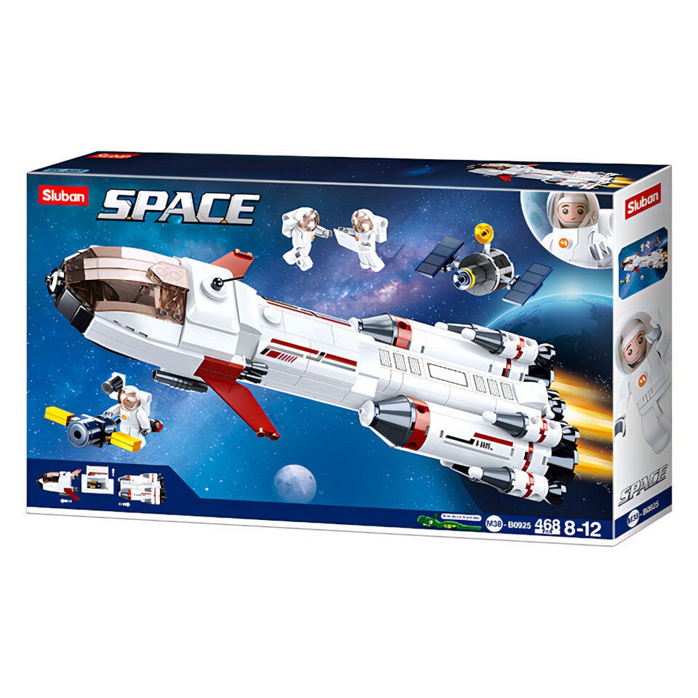 Space Saturn Rocket 468Pcs