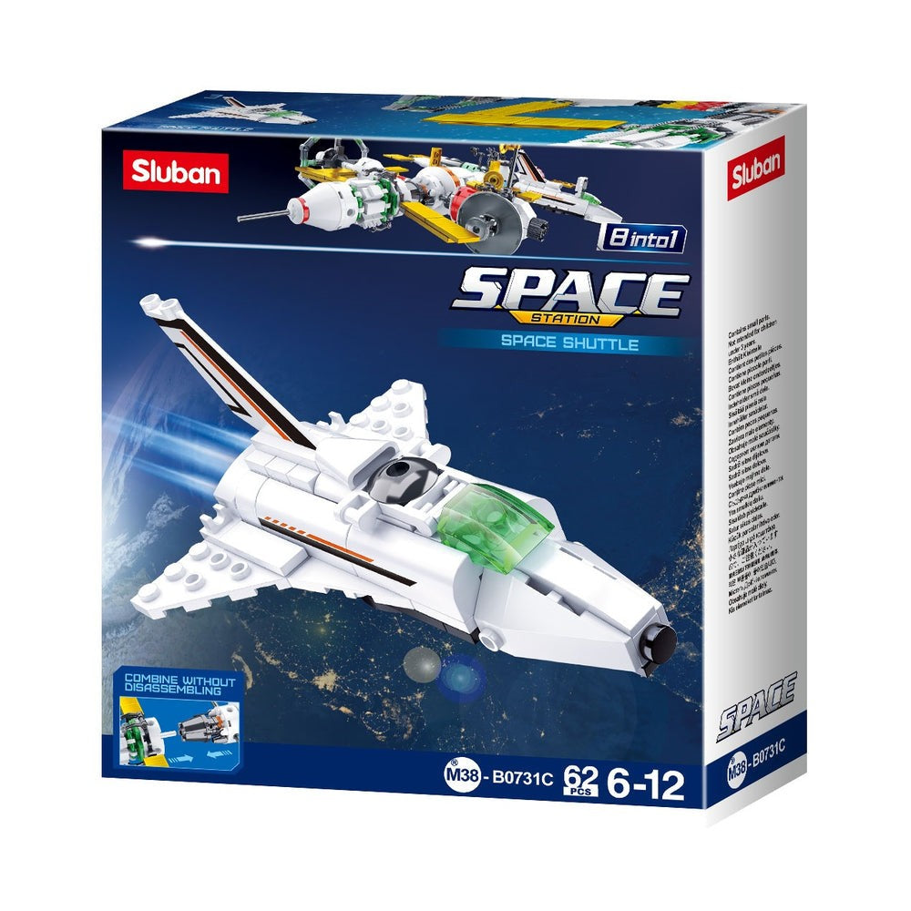 Space Shuttle 62Pcs