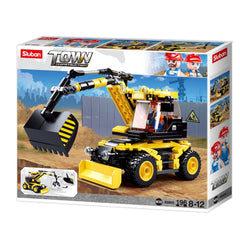 Town Excavator 196Pcs
