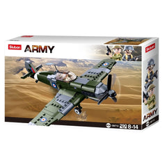 Ww2 Spitfire Fighter 290Pcs